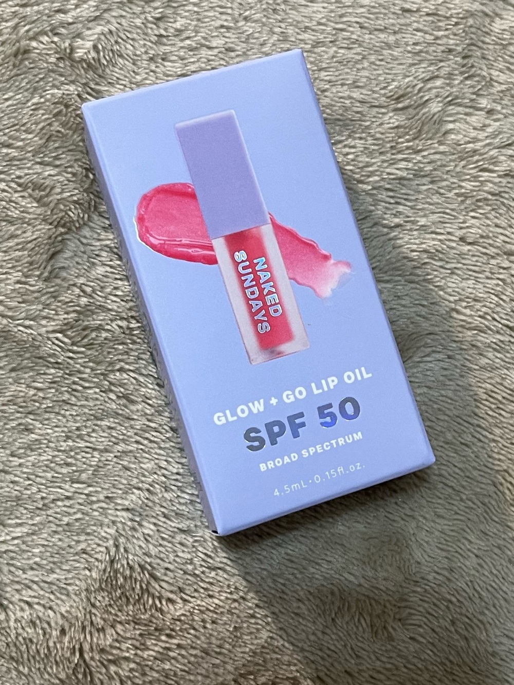 Naked Sundays GLOW & GO LIP GLOSS - Watermelon NEW
 - SPF 50 Broad Spectrum
